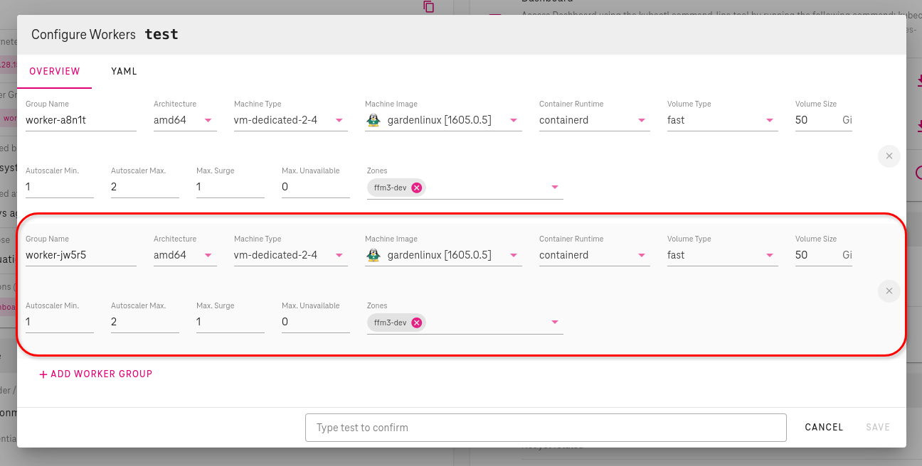 Shoot-worker-pool-management